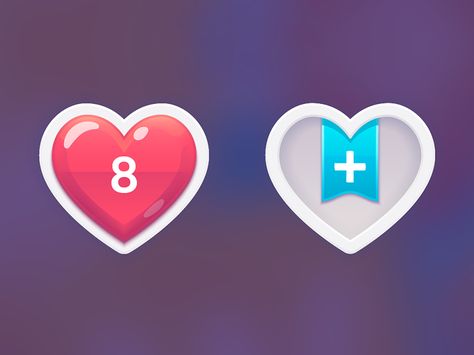 Word Wonder Jam - Heart Icon Heart Game Icon, Mahakal Drawing, Game Buttons, Ui Game, Button Game, Heart Icon, 3d Heart, Game Dev, Game Concept