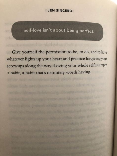 Jen Sincero, Forgiving Yourself, Self Love, Love This, Affirmations, Cards Against Humanity, Love You, Reading, Books