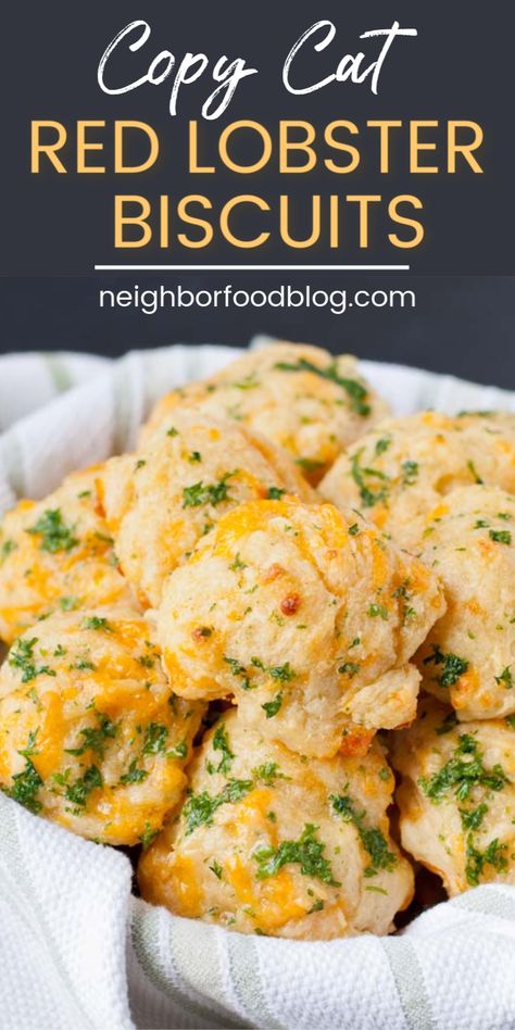 Copycat Red Lobster Biscuits, Red Lobster Cheddar Bay Biscuits Recipe, Red Lobster Cheddar Biscuits, Lobster Biscuits, Red Lobster Cheddar Bay Biscuits, Red Lobster Biscuits, Cheddar Bay Biscuits, Tiktok Recipes, Cheddar Biscuits