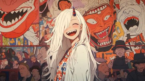 Landscape #wallpaper by : 期待一下吧 | wallpapers 4k | TikTok Oni Girl, Popeye Cartoon, 1366x768 Wallpaper Hd, Samurai Wallpaper, Samurai Artwork, Abstract Wallpaper Design, Hd Anime Wallpapers, Desktop Wallpaper Art, Cool Anime Backgrounds