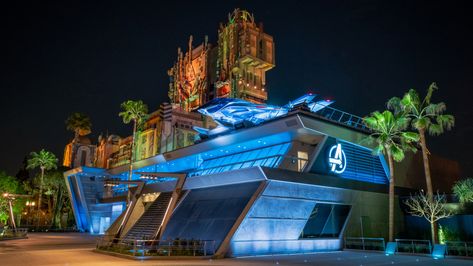 Avengers Headquarters, Avengers Campus, Disney California Adventure Park, Disney Imagineering, California Adventure Park, Stark Industries, By Any Means Necessary, New Avengers, Disneyland California