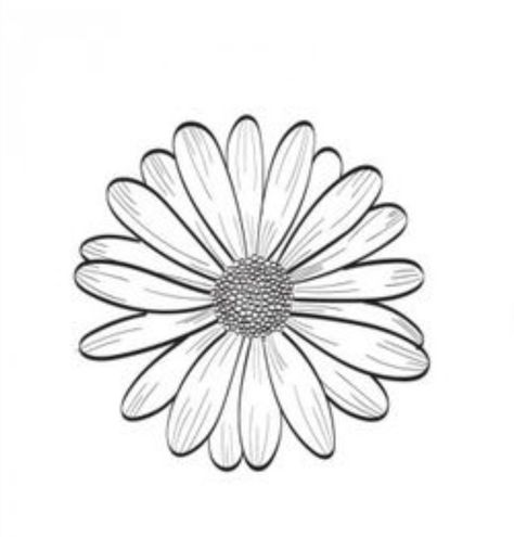 Daisy Flash Tattoo, Daisy Mandala, Pakistani Bridal Jewelry, Daisy Tattoo, Tattoo Templates, Sweet Tattoos, Tattoo Desings, Minimalist Tattoos, Fine Line Tattoos