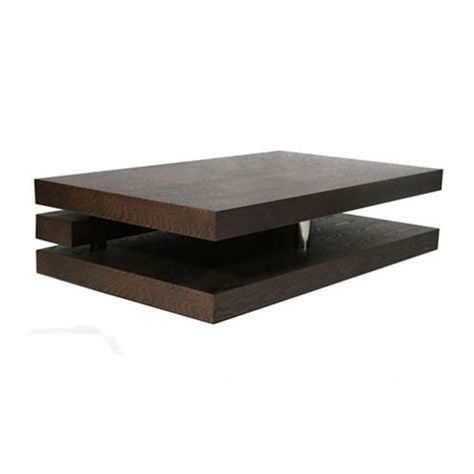 Modern Rectangular Coffee Table In Dark Elm_2 Tan Sofas, Wooden Living Room Furniture, Coffee Table Magazine, R Design, Solid Coffee Table, Brass Bed, Fabric Blinds, Minimalist Furniture, Custom Made Furniture