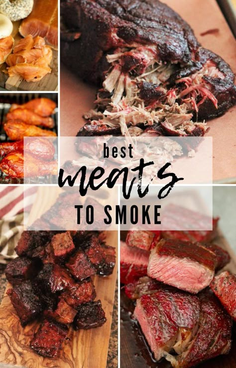 Appetizers Meat, Smoker Recipes Electric, Smoked Pork Tenderloin, Keto Meat, Smoked Pork Ribs, Smoked Beef Brisket, Smoker Cooking, Pellet Grill Recipes, Traeger Recipes