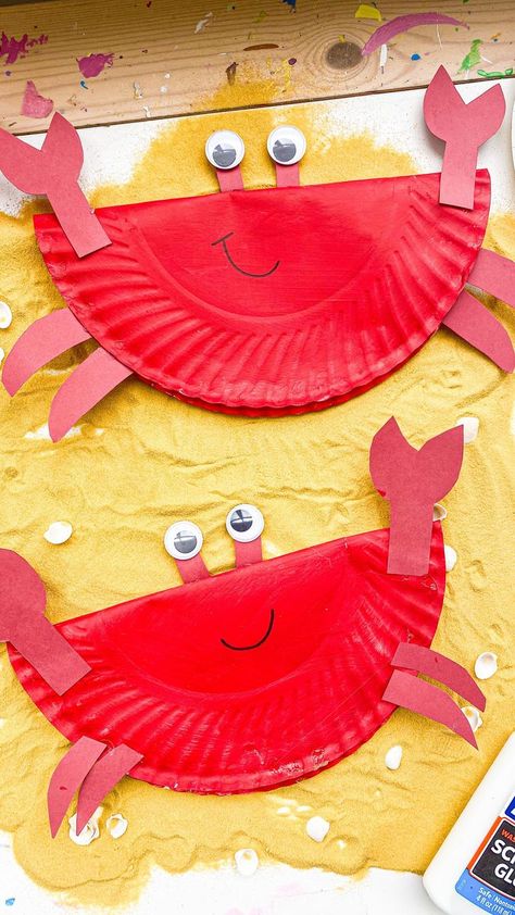 Deena Keller on Reels | Daveed Diggs · Under the Sea Under The Sea Art For Toddlers, Ocean Art Projects, Sea Animal Crafts, Beach Theme Classroom, Under The Sea Crafts, Under The Sea Decorations, Sea Activities, Daveed Diggs, Crab Art