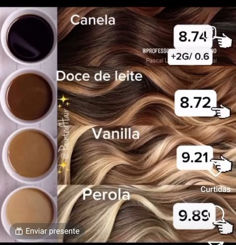 Caramel Toner Formula, Toner Balayage, Hair Chart, Curly Hair Beauty, Hair Color Formulas, Hair Growing Tips, Brunette Hair With Highlights, Ginger Hair Color, Hair Techniques