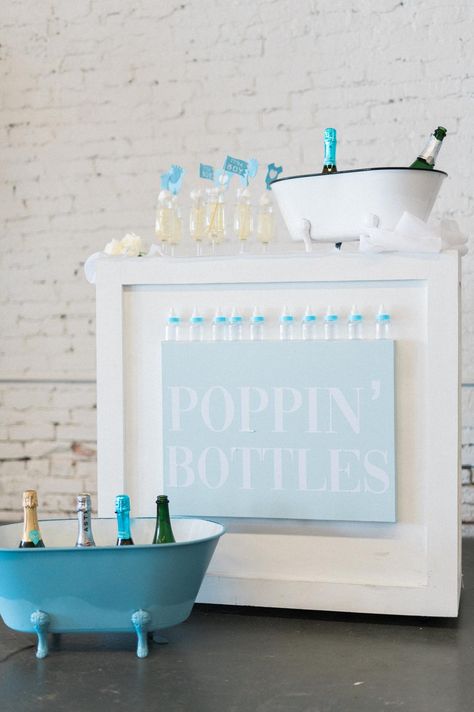 Popping Bottles Baby Shower Theme Decor, Poppin Bottles Baby Shower Theme Decor, Popping Bottles Baby Shower Theme, Poppin Bottles Baby Shower Theme, Poppin Bottles Baby, Rain Baby Showers, Cloud Baby Shower Theme, Creative Baby Shower Themes, Babby Shower