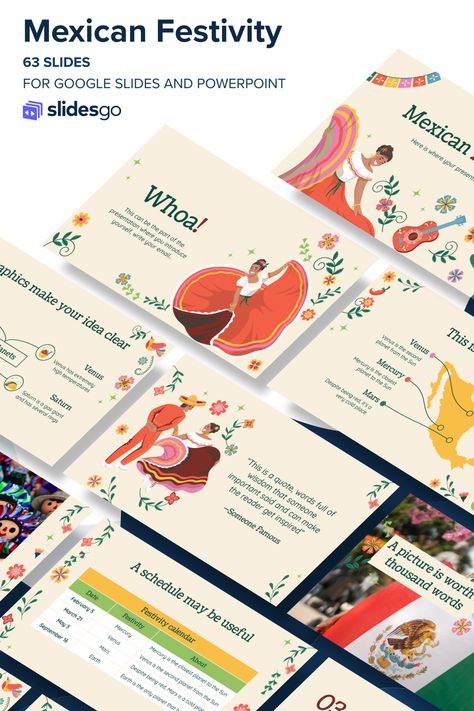 Powerpoint Collage, Mexico Presentation, Mexican Celebrations, Hispanic Aesthetic, Illustration Colorful, Powerpoint Slide Designs, Power Point Template, Powerpoint Slide, Creative Illustration