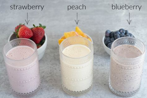 How to Make Your Own Drinkable Yogurt (Easy Recipe) Chobani Yogurt Drink Diy, Drinkable Yogurt Recipes, Yogurt Drink Recipe, Sour Milk Recipes, Recipe Using Milk, Homemade Yogurt Recipes, Yoplait Yogurt, Chobani Yogurt, Drinkable Yogurt