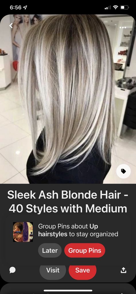 Icy Gray Blonde Hair, Summer Ash Blonde Hair, Gray Hair Highlights Silver Ash Blonde, Cover Grey Hair With Highlights, Bright Blonde Hair With Lowlights, Icy Grey Blonde Hair, Blonde Grey Blending, Blonde Gray Hair Color Ideas, Summer Blonde Hair With Lowlights