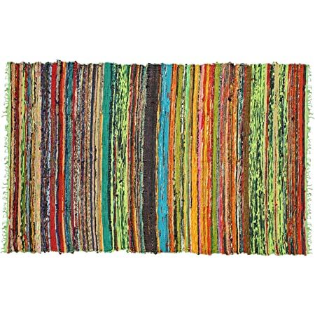 Cotton Rag Rug, Rugs Green, Hand Looms, Hand Woven Rug, Hallway Bedroom, 4x6 Rugs, Rustic Rugs, Rag Rug, Cotton Rug