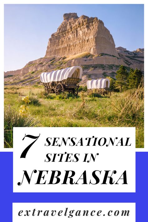 Nebraska's rich history, natural beauty, and friendly people are well worth a visit. Here are our 7 favorite things to do during your trip. Nebraska Sandhills, Pioneer Life, Nebraska State, Oregon Trail, Nocturnal Animals, Scenic Byway, Historical Sites, Nebraska, Great Places