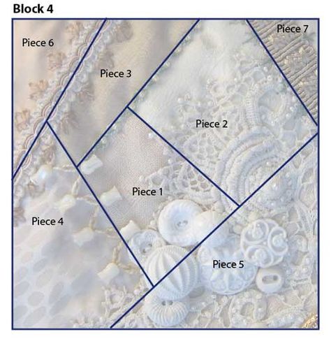 Introducing block 4 of I dropped the button box - Pintangle Crazy Quilt Templates, Crazy Quilts Patterns, Crazy Quilt Stitches, Quilting Blocks, Crazy Quilt Blocks, Block Quilt, Paper Pieced Quilt, Quilting Templates, Crazy Patchwork