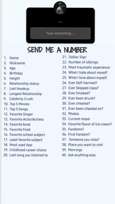 Send me a number and let’s see how much you really want to know! 💬 #numbers #real #popular #viral #trending #question Send Me A Number, You Really, Send Me, Let It Be, Pins