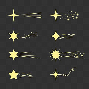 starlight,meteor,cartoon style,flash,shine,star,pentagram,glitter,design,sky,flat,modern,sparkle,flat-design,pack,shooting-star,collection,set,shooting,trail,astronomy,comet,tail,falling,stardust,falling-star,meteorite,wish Comet Graphic Design, Falling Star Illustration, Drawing Stars Sky, Comet Tattoo Ideas, Falling Star Tattoo, Meteor Illustration, Meteor Tattoo, Shooting Star Tattoo Designs, Comet Illustration