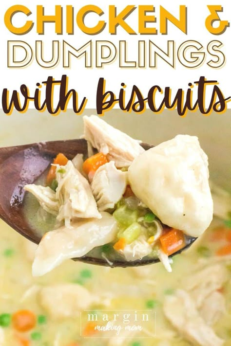 Chicken And Dumplings With Pillsbury Biscuits, Stove Top Chicken And Dumplings With Biscuits, Chicken Dumpling Soup With Biscuits, Chicken And Dumplings Pillsbury, Biscuit Chicken And Dumplings, Dumplings With Biscuits, Chicken And Dumplings With Biscuits, Quick Chicken And Dumplings, Dumplings Recipes