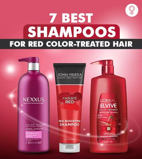 Red Hair Shampoo Products, Red Shampoo For Red Hair, Best Shampoo For Red Dyed Hair, Shampoo For Dyed Hair, Maintaining Red Hair Color, Best Shampoo And Conditioner For Color Treated Hair, Shampoo For Red Dyed Hair, How To Maintain Red Hair Color, Red Hair Toner