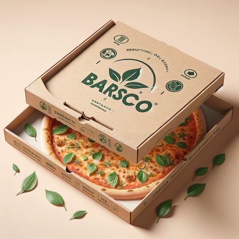 🍕✨ Introducing the Barsco Sustainable Pizza Box! ✨🍕 Say goodbye to waste and hello to eco-friendly dining with our innovative pizza packaging. Made from 100% recycled materials, our pizza boxes are not only durable and functional but also kind to the planet. 🌿 Why Choose Barsco Sustainable Pizza Boxes? ✅ Eco-friendly and recyclable ✅ Sturdy design to keep your pizza fresh and intact ✅ Customizable options for your brand ✅ Perfect for any pizzeria committed to sustainability Join us in mak... Food Boxes Packaging, Pizza Packaging Design, Pizza Box Packaging, Pizza Box Design, Pizza Packaging, Pizza Branding, Food Box Packaging, Pizza Design, Taco Pizza