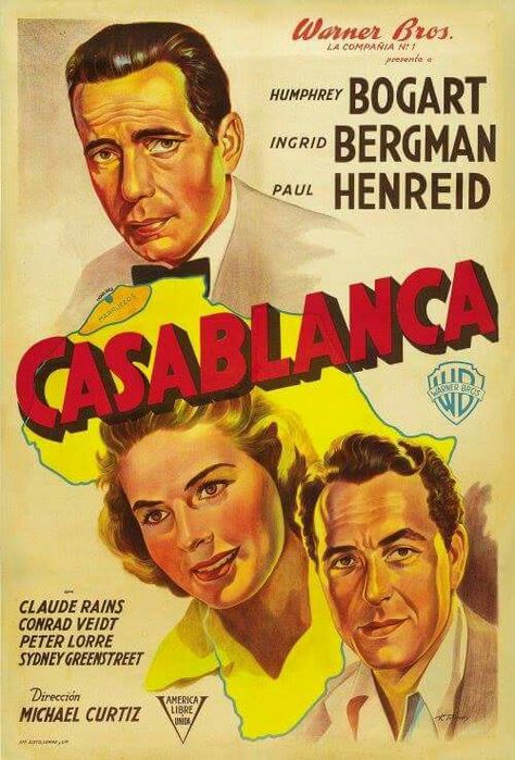 Mommy Film, Casablanca Poster, A Serbian Film, Casablanca Movie, Sherlock Poster, Casablanca 1942, Old Movie Poster, Classic Films Posters, French Film