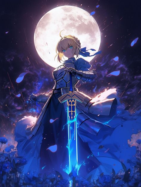 Fate Stay Night Wallpapers, Saber Wallpapers Fate, Saber Wallpaper, Fate Wallpaper, Fate Saber, Artoria Pendragon, Saber Fate, Whatsapp Wallpapers Hd, Arturia Pendragon