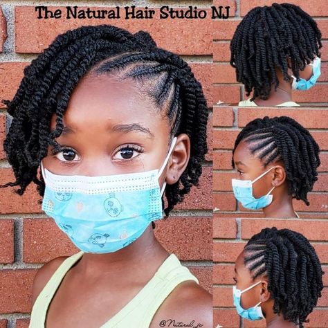 Two Strand Twist Hairstyles, Daughter Hairstyles, Side Cornrows, Toddler Braided Hairstyles, Toddler Braids, Natural Hair Salons, Lil Girl Hairstyles, Kids Curly Hairstyles, Two Strand Twists