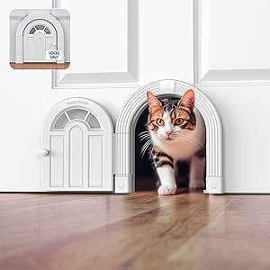 Indoor Cat Door, Cat Doors, Manor Interior, Cat Flap, Pet Doors, Door Interior, Pet Door, Cat Door, Large Cats