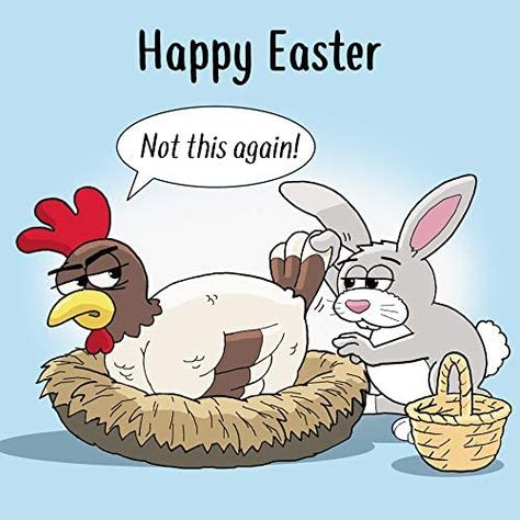 Happy Easter Humor, Funny Easter Wishes, Funny Easter Cards, Happy Easter Funny, Easter Hamper, Happy Easter Wishes, Easter Baking, Egg Easter, Easter Images