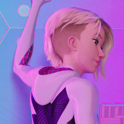 Diana Haircut, Gwen Stacy Icon, New York Quotes, Miles Spiderman, Gwen Stacy, Spider Gwen, Spider Woman, Shaved Head, Marvel Wallpaper