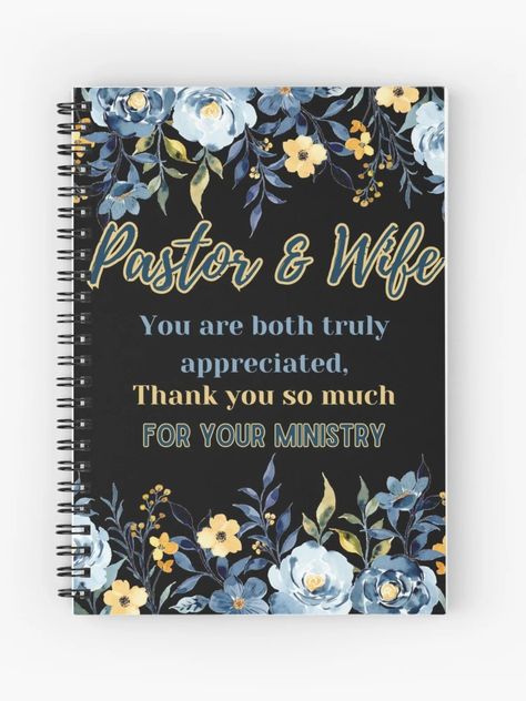 "Pastor Appreciation Gifts, Pastor and Pastor's Wife Appreciation Gift, Ordination, Thanksgiving, Christmas, Retirement" Journal for Sale by 100xGifts Foryou | Redbubble Pastor Appreciation Ideas, Pastors Wife Appreciation, Pastor Appreciation Gifts, Pastor's Wife, Pastor Appreciation, Pastors Appreciation, Appreciation Ideas, Pastors Wife, Wife Gifts