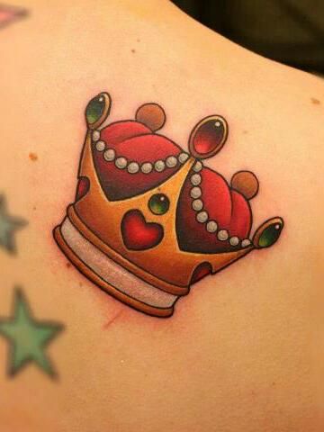 Crown tattoo by Michelle Maddison at Nemesis Tattoo Durham Nemesis Tattoo, Tiara Tattoo, Crown Tattoos, Mandala Tattoos, Crown Tattoo Design, King Crown, Crown Tattoo, New School Tattoo, Tattoo Flash Art