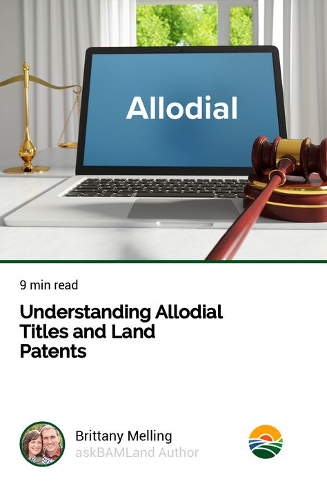 Understanding Allodial Titles and Land Patents Allodial Title, Feudal System, Louisiana Purchase, Bureau Of Land Management, Property Rights, Land Management, Common Law, Legal System, French Revolution