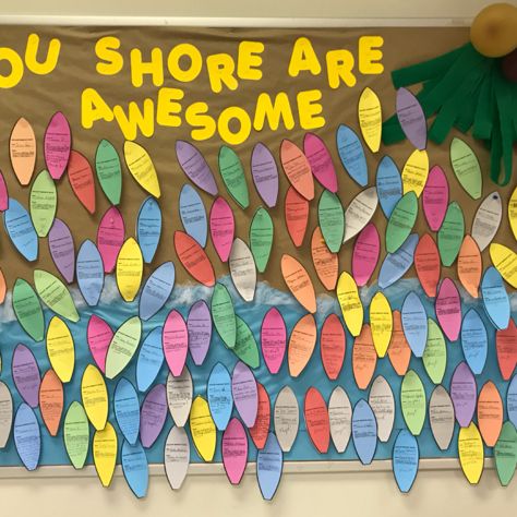 Luau Staff Appreciation Ideas, Teacher Shout Out Board, Shout Out Board Employee, Staff Shout Out Board, Staff Shout Outs, Shout Out Board, Kudos Board, Employee Events, Pta Activities