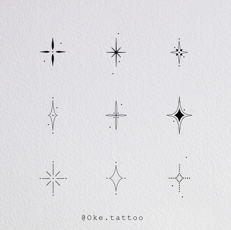 Pretty Star Tattoos, Single Star Tattoo, Tattoo Stars For Women, Fine Line Tattoo Stars, Star Tattoo Fine Line, Fine Line Stars, Fineline Star Tattoo, Star Fine Line Tattoo, Star Tattoo Designs For Women