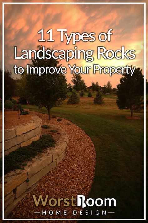 Types of Landscaping Rocks Rocks For Landscaping, Landscaping Rocks, Types Of Rocks, Different Types Of Rocks, Patio Inspiration, Rock Types, Landscaping With Rocks, Lawn Care, The Project