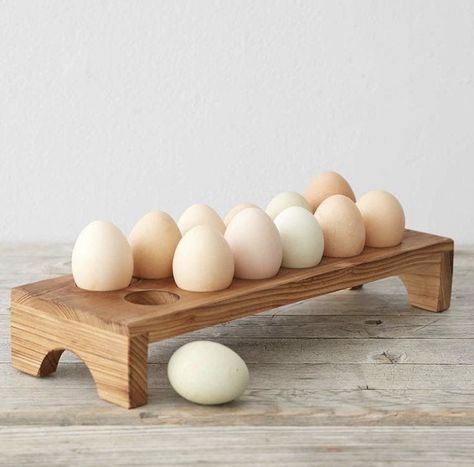 Egg Rack, Garden Trading, Ceramic Wall Decor, Wooden Rack, Egg Storage, Porcelain Eggs, Tray Display, Wooden Eggs, Egg Holder