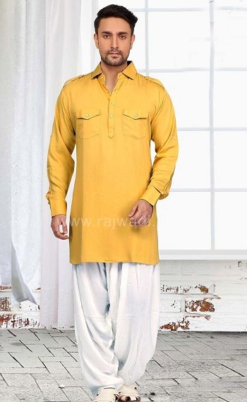 Best Top 40 Latest Pathani Kurtas for Men To Flaunt This Season: (2022) for Eid, Festivals & Weddings Pakistani Pathani, Pathani Kurta For Men, Pathani For Men, Kurtas For Men, Mens Tunic, Stylish Men Wear, Gents Kurta, Kurta Men, Kurta Style