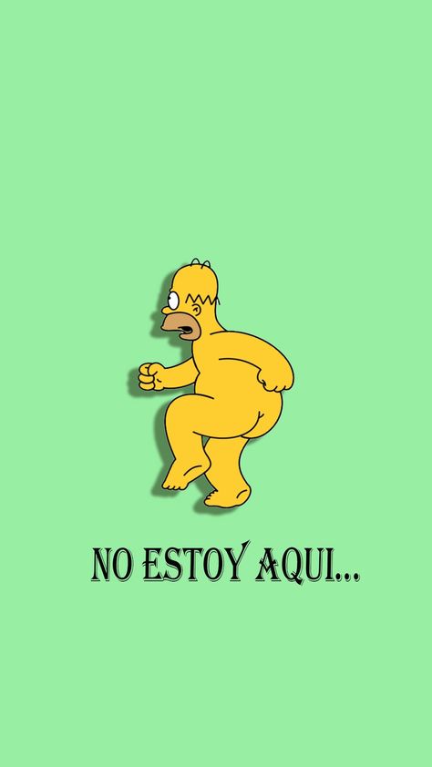 "No estoy aqui..." Simpsons Funny, Joker Hd Wallpaper, Amoled Wallpapers, Iphone Wallpaper Video, Simpsons Art, Witchy Wallpaper, Black Men Street Fashion, The Simpson, Cool Wallpapers Cartoon