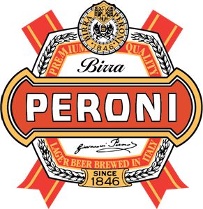 Peroni Logo Vector (.EPS) Free Download Italian Beer, Peroni Beer, Beer Logo Design, Logo Shapes, Drinks Logo, Online Logo Design, Beer Logo, Elegant Branding, Logo Bundle