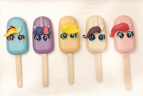 https://flic.kr/p/25WexBW | my little pony cakesicle Popsicle Cake, Popsicles Cake, Ice Cream Cake Pops, Cake Pop Designs, Disney Desserts, My Little Pony Cake, Chocolate Cake Pops, Little Pony Cake, My Little Pony Birthday Party