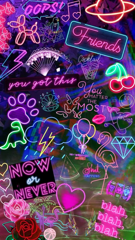 #neon #aesthetic #wallpAper #glow #lights #neonaesthetic #neonsigns Neon Oc, Rave Aesthetic Wallpaper, Oc Tutorial, Neon Aesthetic Wallpaper, Rave Aesthetic, Neon Light Wallpaper, Funky Wallpaper, Girl Wallpapers, Girly Wallpapers