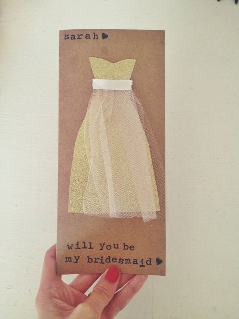 Hand stamped "Will you be my bridesmaid" cards. Do You Wanna Be My Bridesmaid, 9 Bridesmaids, How To Ask Bridesmaids, Bridesmaid Invites, Ask Bridesmaids, Wedding Vow Renewal Ceremony, Wedding Entourage, Diy Wedding Invitation, Marry Your Best Friend