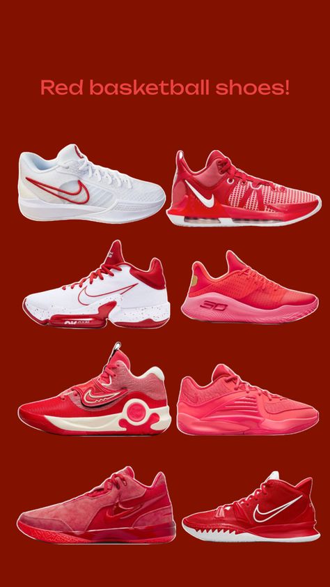 basketball shoes Red Basketball Shoes, Volleyball Pictures, Cute Nike Shoes, Cute Nikes, Volleyball Shoes, Womens Basketball, Sneakers Outfit, Pretty Shoes, Court Shoes