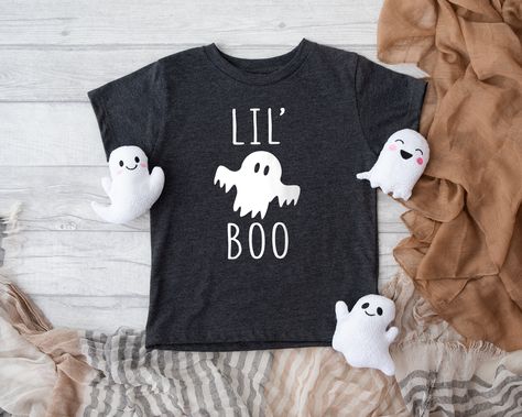 Halloween Shirts For Toddlers, Toddler Halloween Shirts, Kids Fall Outfits, Halloween Shirts Kids, Ghost Print, Halloween Birthday Party, Toddler Fall, Boo Ghost, Halloween Tshirt