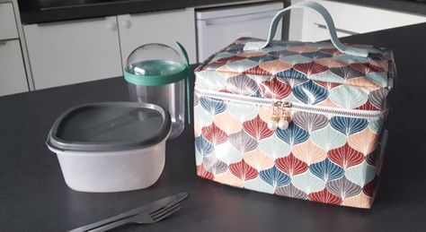 Comment faire une lunchbox - Fée Main Couture Sac Lunch, Diy Couture, Sewing Bag, Lunch Box, Couture, Sewing