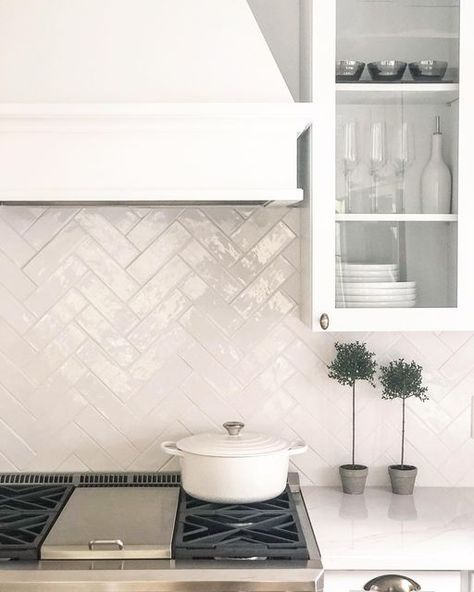 Double Herringbone Backsplash, Double Herringbone Tile, Timeless Kitchen Backsplash, Herringbone Backsplash Kitchen, Double Herringbone, Kitchen Tile Backsplash, Texas Kitchen, Back Kitchen, Kitchen Favorites