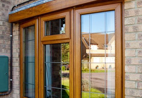 Upvc Patio Doors, Wooden Window Design, Bay Bow Windows, Port Talbot, House Window Design, Double Door Design, Bow Window, Interior Design Boards, Upvc Windows