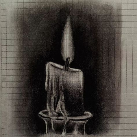 Ignite the moment... Candle light pencil drawing 🕯 . . . #pencildrawing #art #realistic #shading #fyp #artstagram Realistic Shading, Candle Drawing, Gcse Art Sketchbook, Gcse Art, Graphite Pencils, Candle Light, Cute Diys, Drawing Techniques, Pencil Drawing