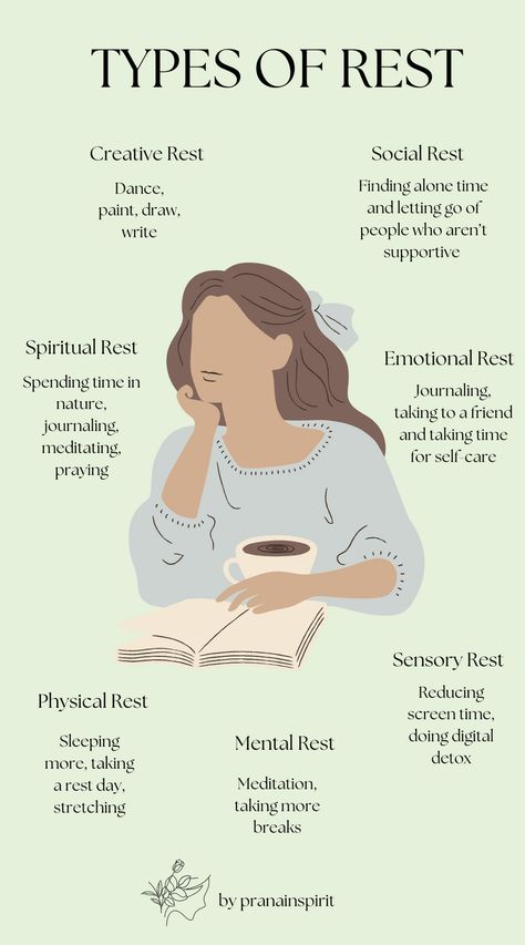 Rest is important in every aspect of life. Here's how to actually rest and feel rested.

#rest #resting #recovery #physicalrest #mentalrest #emotionalwellness #wellnesstips #emotions #manageemotions #peace #peaceful #healthyhabits #healthandwellness How To Feel Energized, How To Rest Properly, Self Care Mood Board Ideas, The Importance Of Rest, Ways To Recharge Yourself, Seven Types Of Rest, How To Feel Comfortable In My Own Skin, Ways To Rest, How To Rest