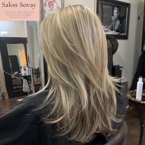 Partial Blonde Highlights, Blonde Layered Hair, Partial Highlights, Summer Blonde Hair, Haircuts For Long Hair With Layers, Layered Haircuts For Medium Hair, Hairstyles For Layered Hair, Blonde Hair Inspiration, Blonde Hair Looks