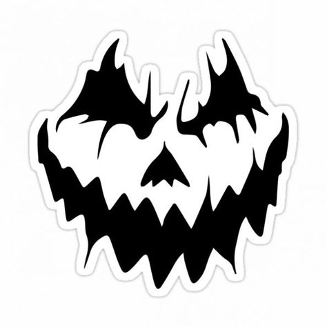 Pumpkin Carving Svg, Pumpkin Face Tattoo, Scary Pumpkin Stencil, Scary Pumpkin Carving Ideas Templates, Pumpkin Faces Template, Pumpkin Carving Templates Printable, Pumpkin Faces Ideas, Pumpkin Face Templates, Pumpkin Carving Stencils Templates